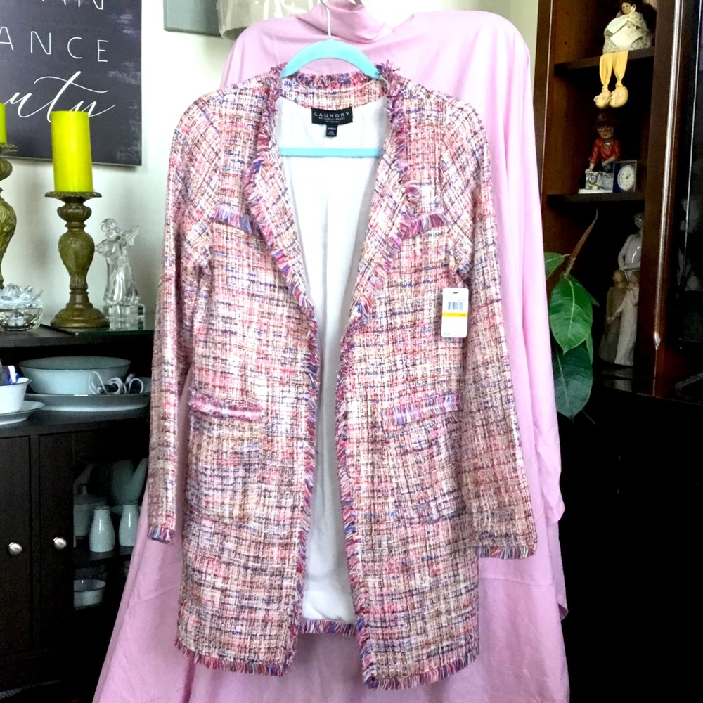 NWT LAUNDRY BY SHELLI SEGAL BLAZER - Picture 1 of 9